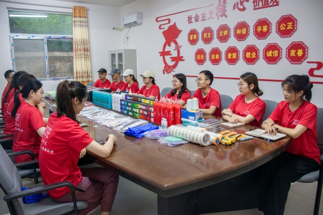 郑财学子在行动——乡村筑梦家志愿服务团队奔赴三门峡市陕州区开展志愿服务活动