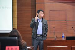 湖北经济学院张耀峰教授为我校统计专业教师进行专业培训